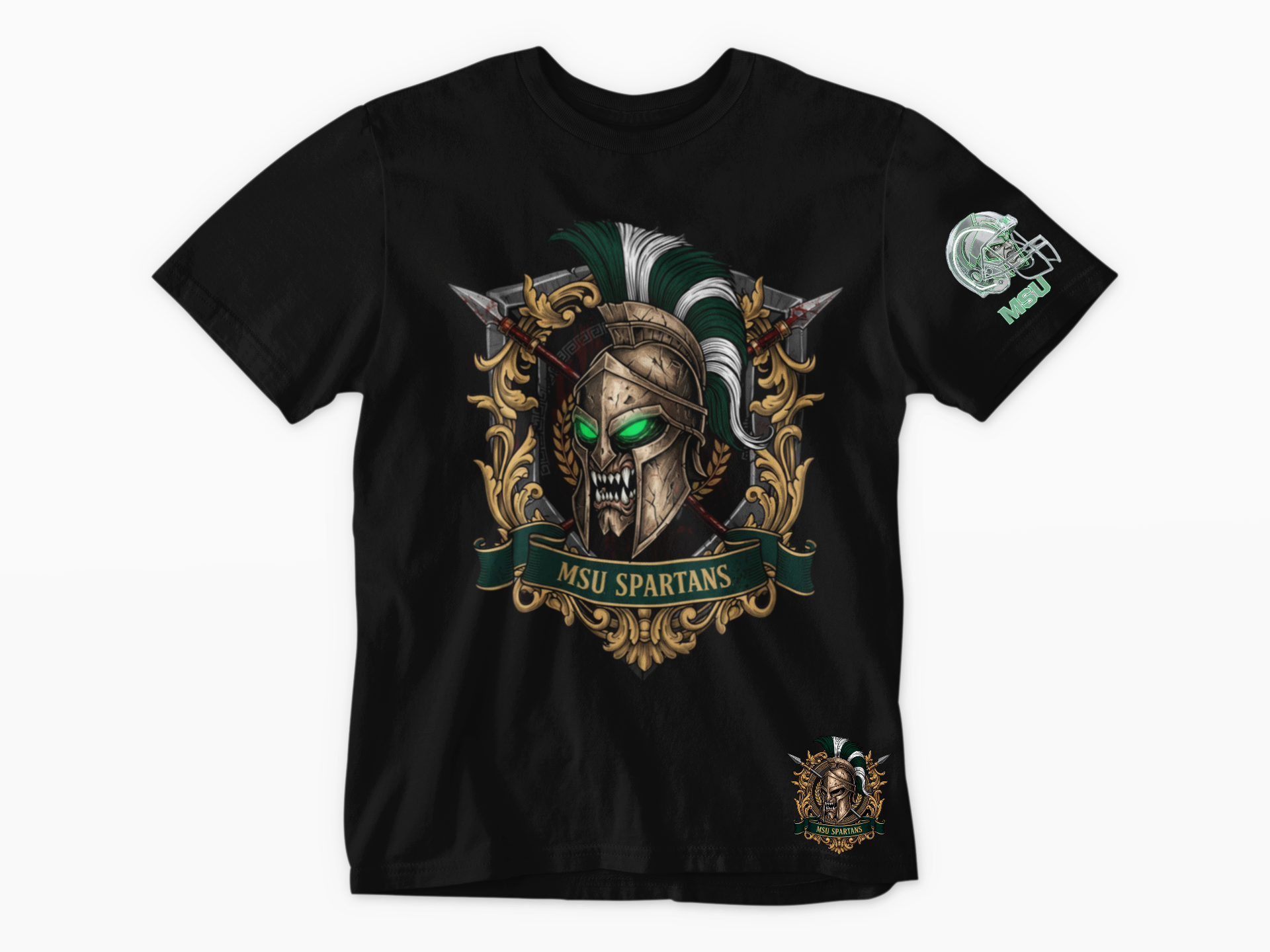 Michigan State Spartan Champion Short Sleeve Tee