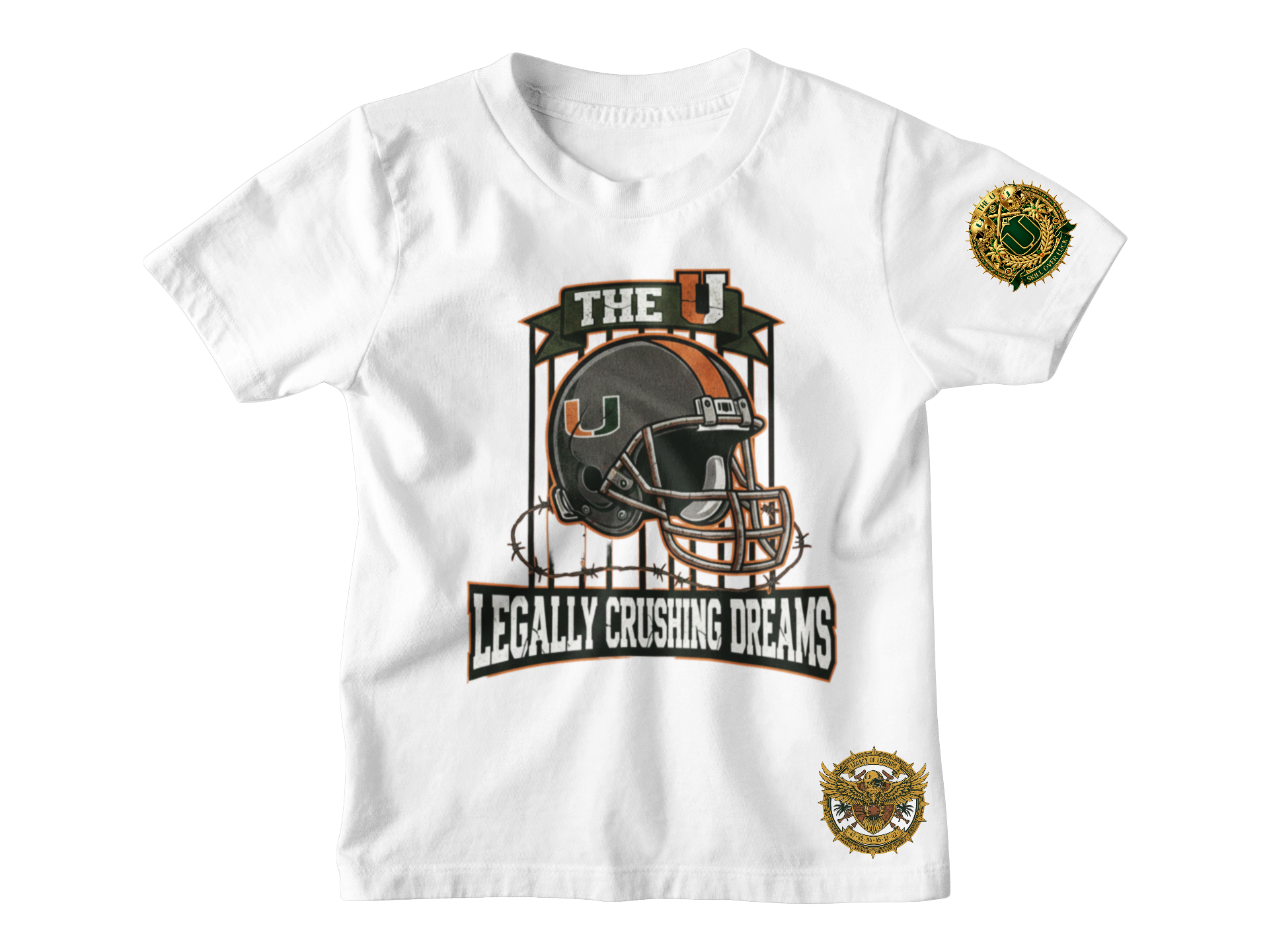 Miami Hurricanes “Dreams” Short Sleeve Tshirt