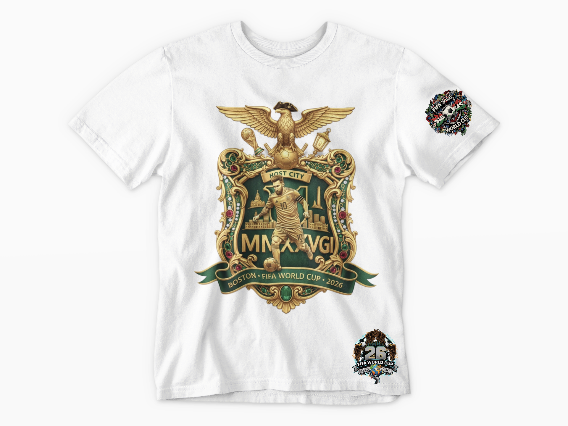 FIFA 2026 Boston Host City Champions Short Sleeve Tee