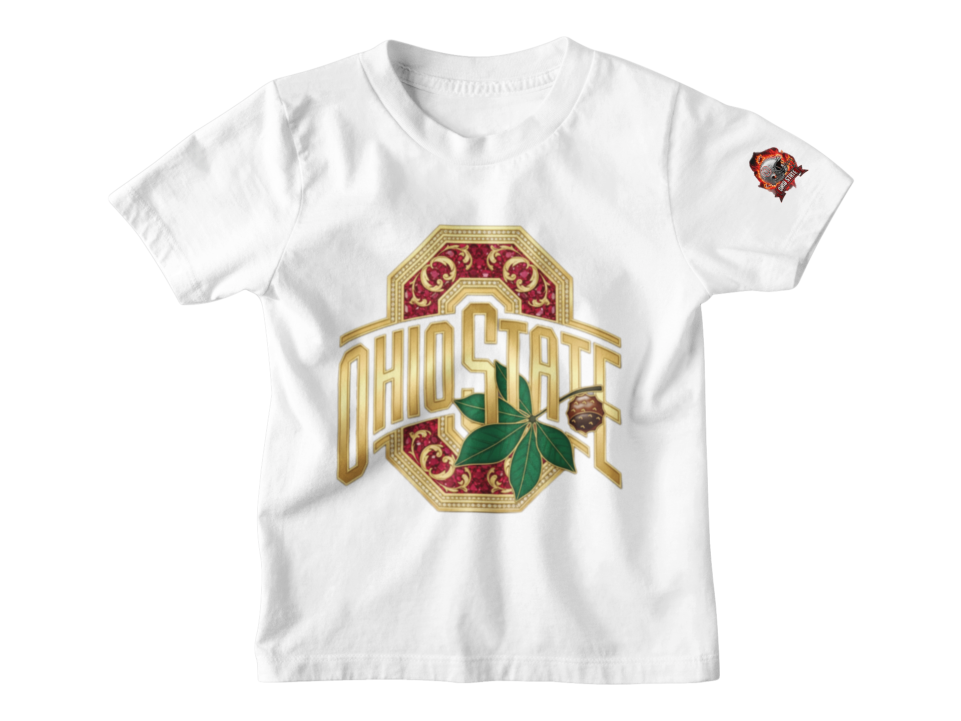Ohio State Buckeye Pride Sleeve Tshirt