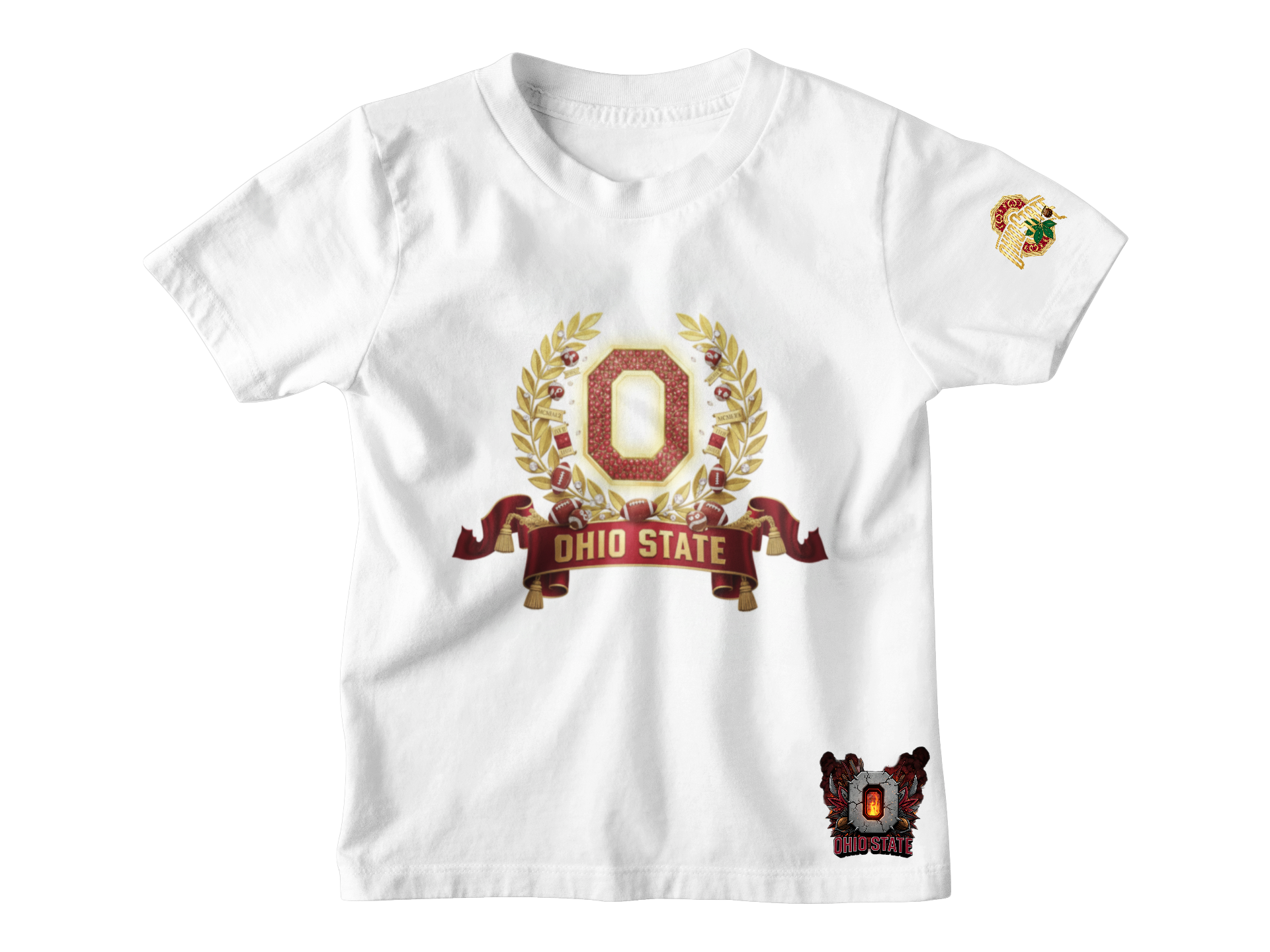 Ohio State Golden Short Sleeve Tshirt