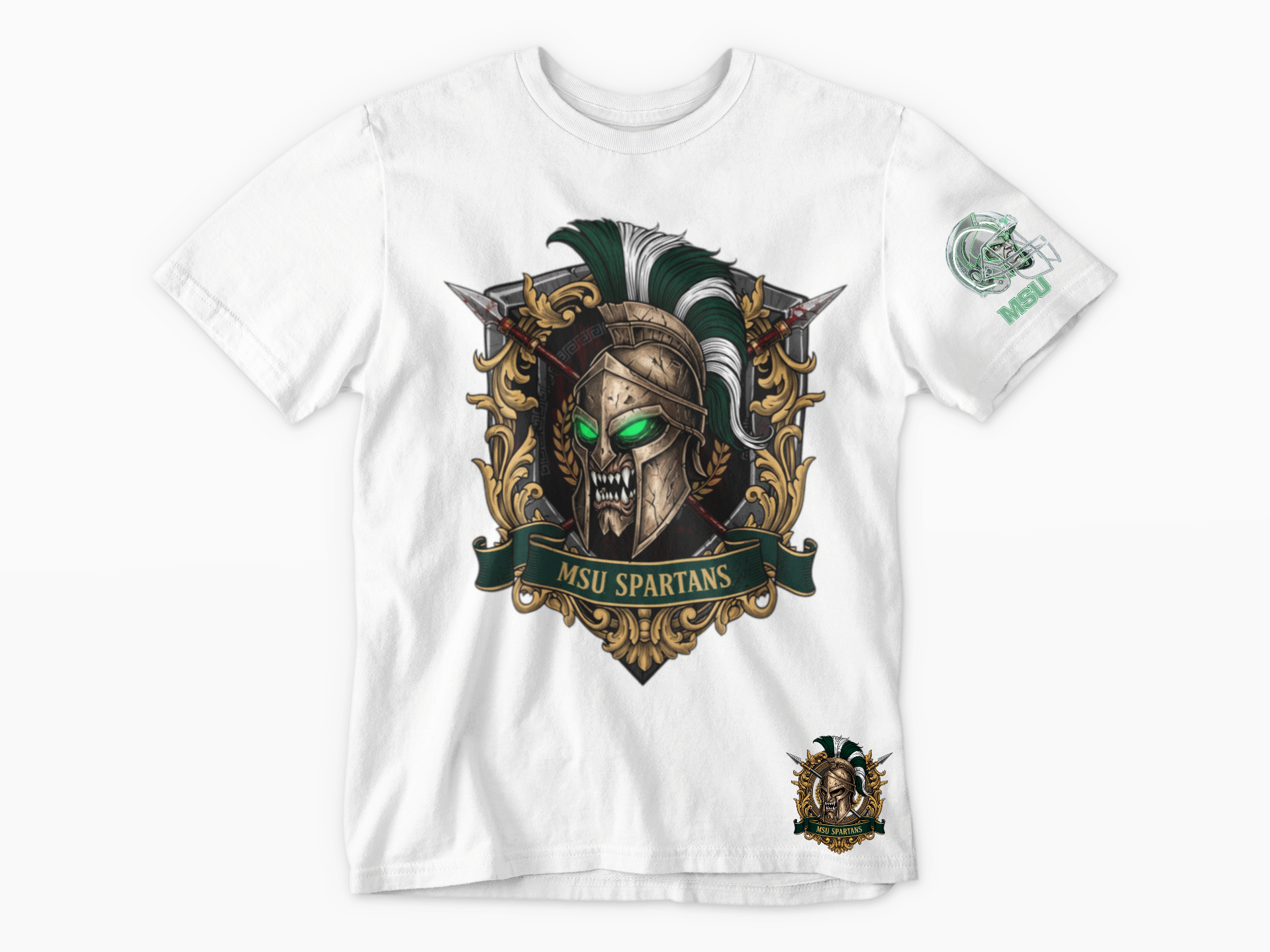 Michigan State Spartan Champion Short Sleeve Tee