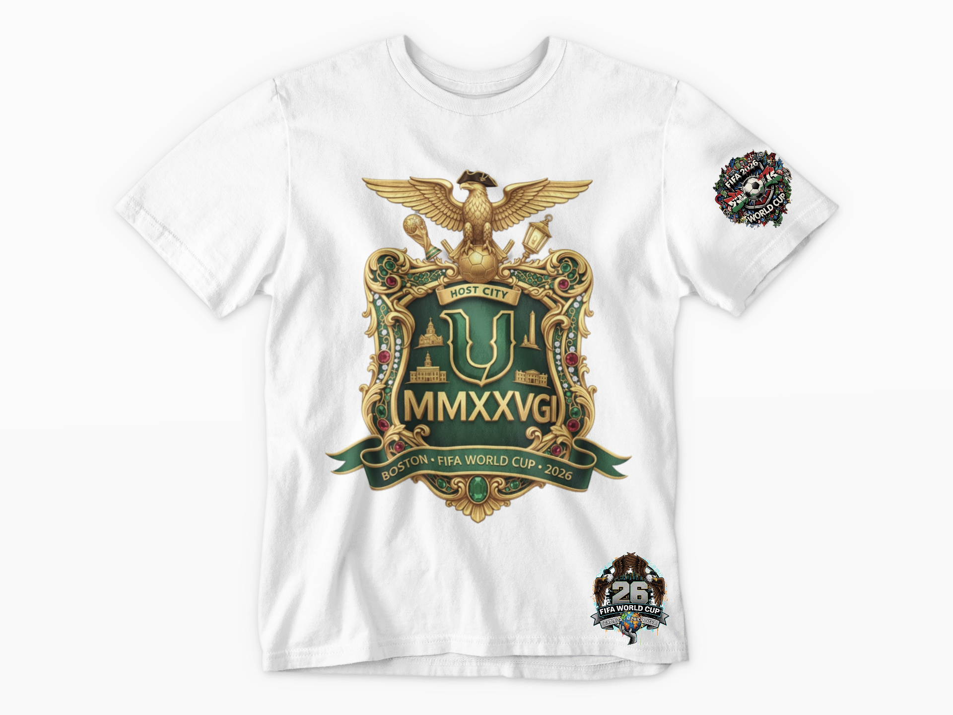 FIFA 2026 Boston Host City Short Sleeve Tee