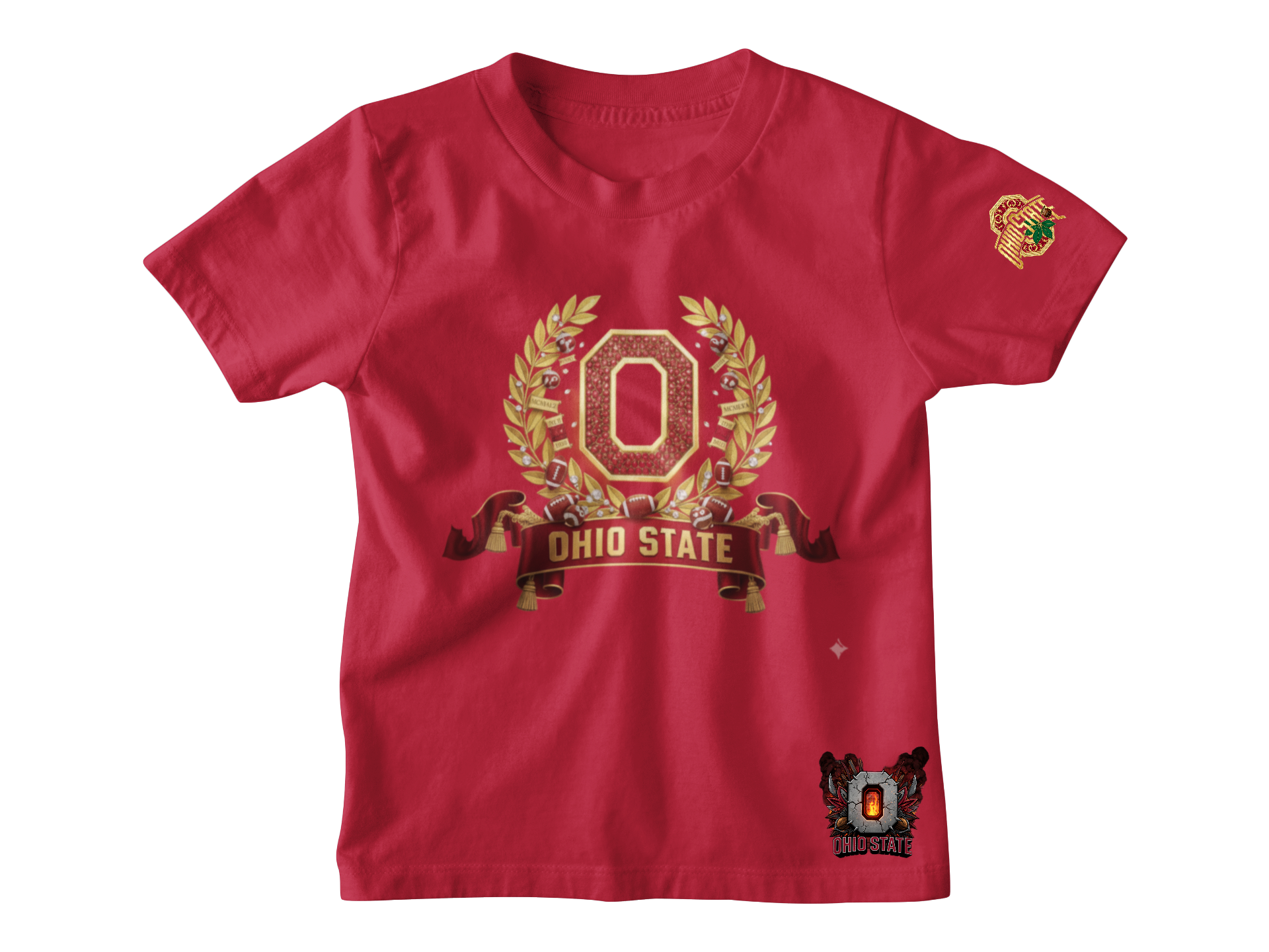 Ohio State Golden Short Sleeve Tshirt