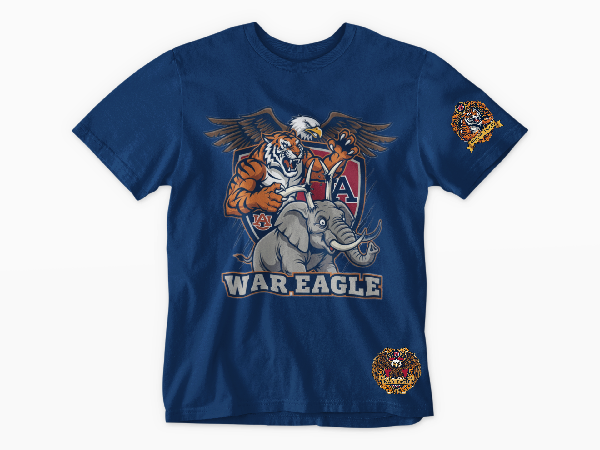 Auburn War Eagles Rivalry Short Sleeve Tshirt