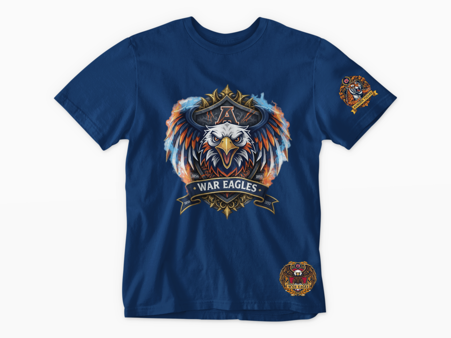 Auburn War Eagles Short Sleeve Tshirt