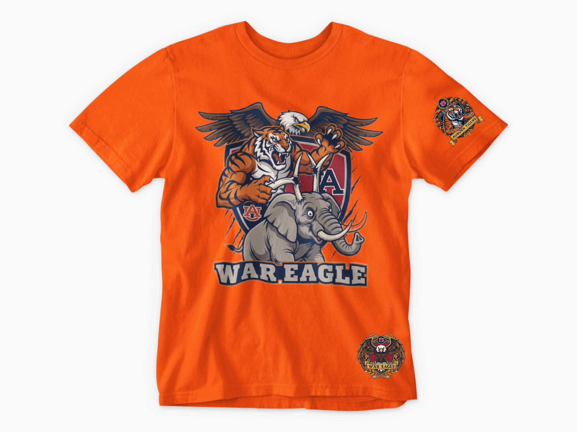 Auburn War Eagles Rivalry Short Sleeve Tshirt