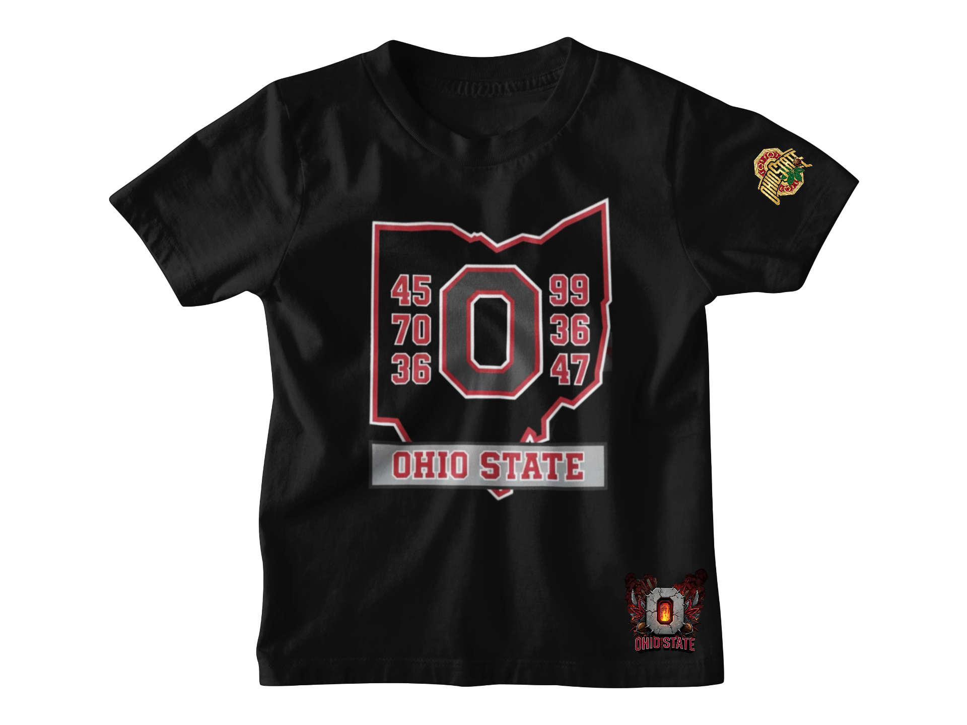 Ohio State Champions Sleeve Tshirt