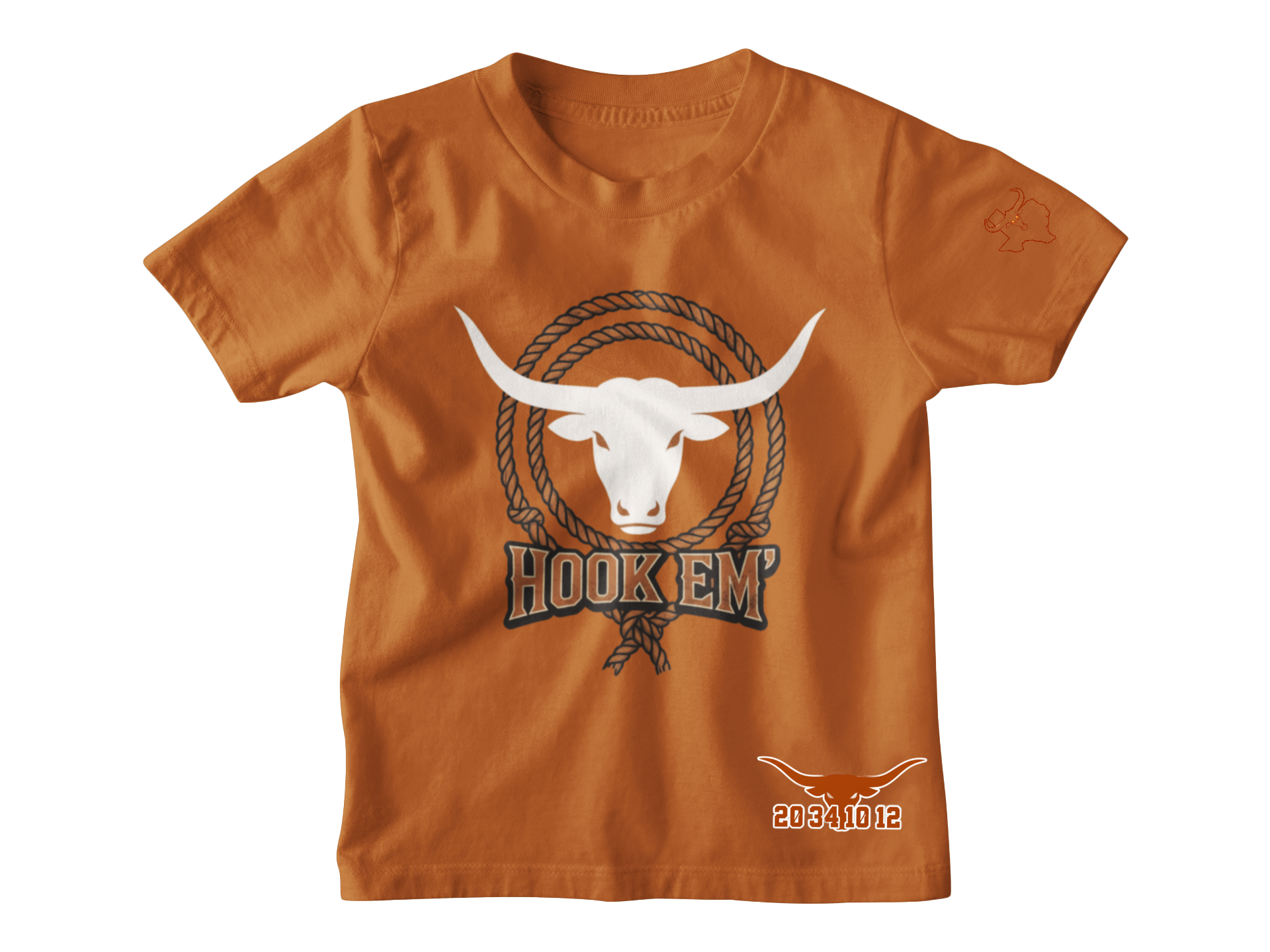 Texas Longhorns Classic Hook ‘Em Tshirt