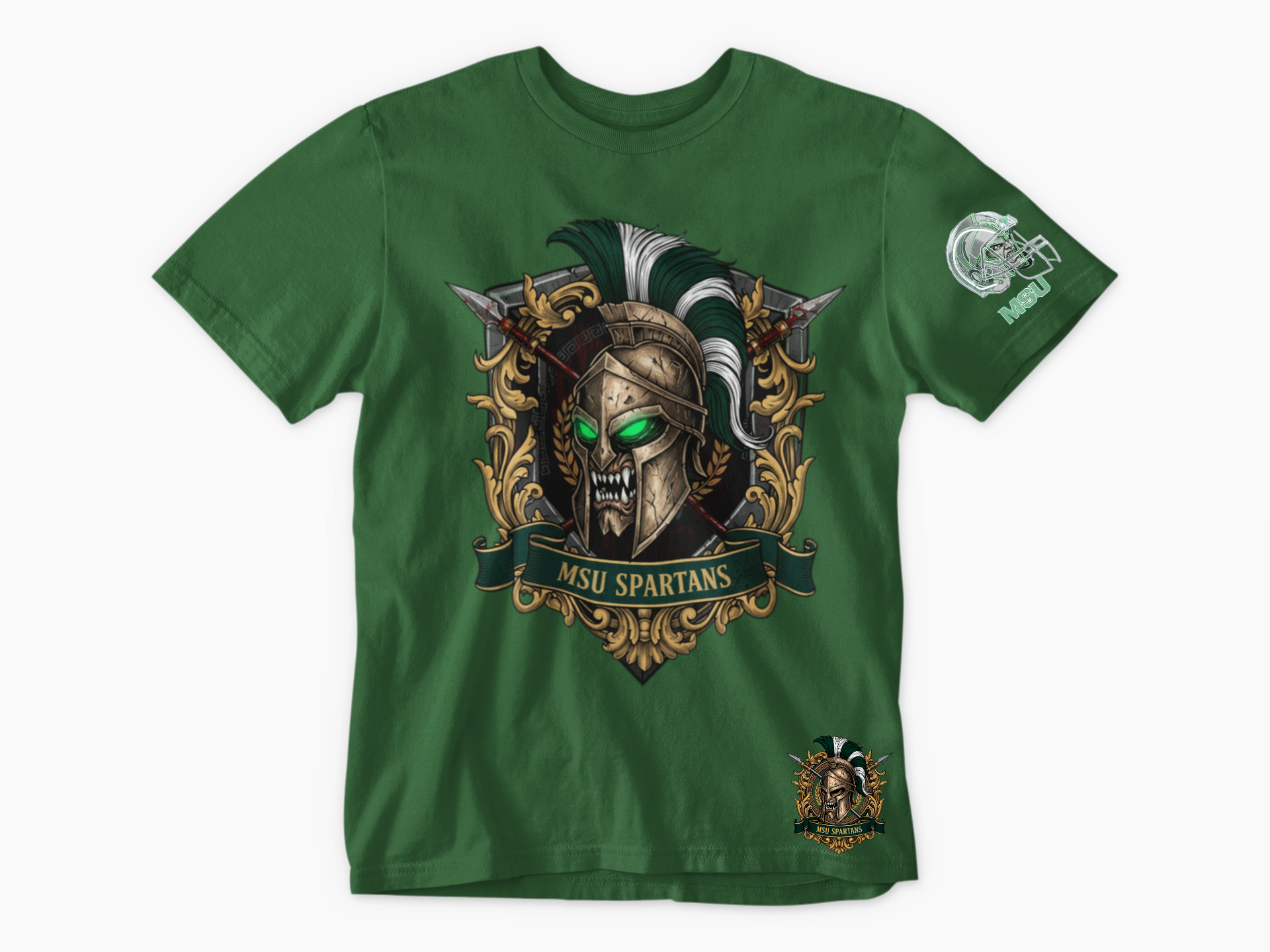Michigan State Spartan Champion Short Sleeve Tee