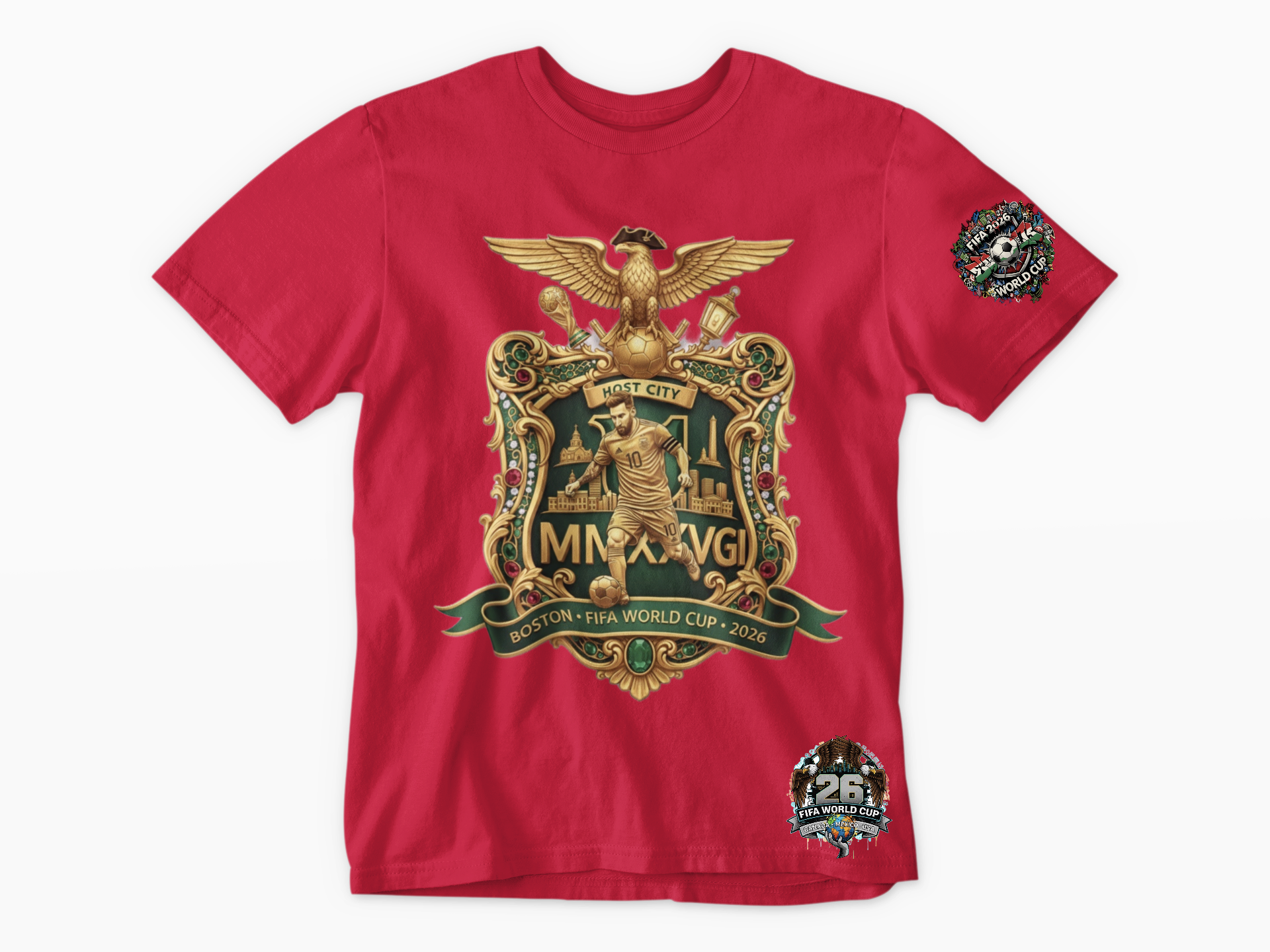 FIFA 2026 Boston Host City Champions Short Sleeve Tee