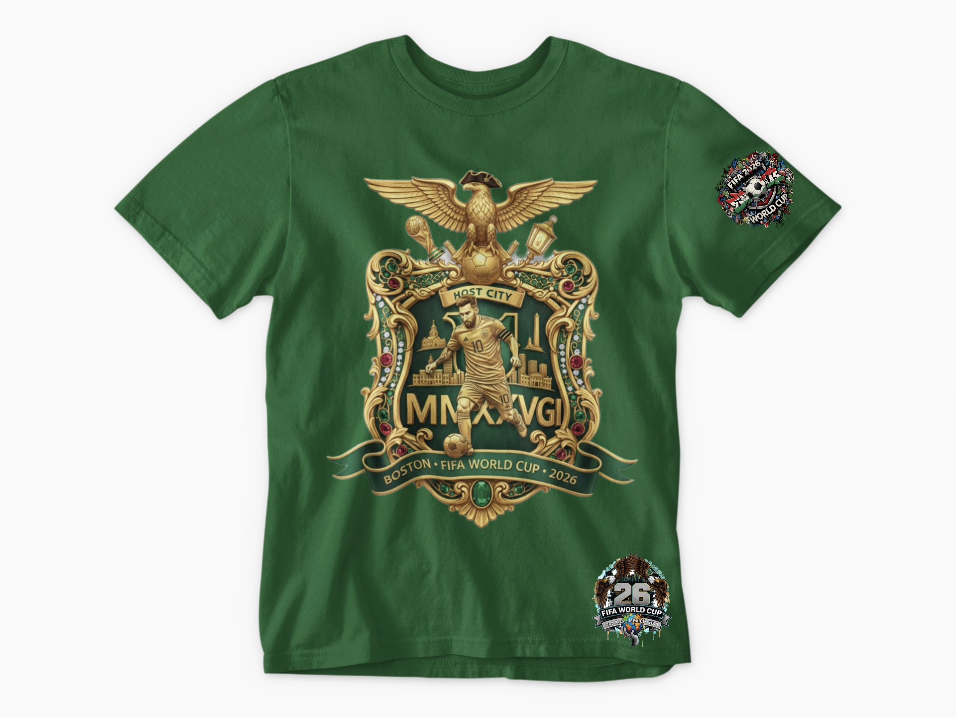 FIFA 2026 Boston Host City Champions Short Sleeve Tee