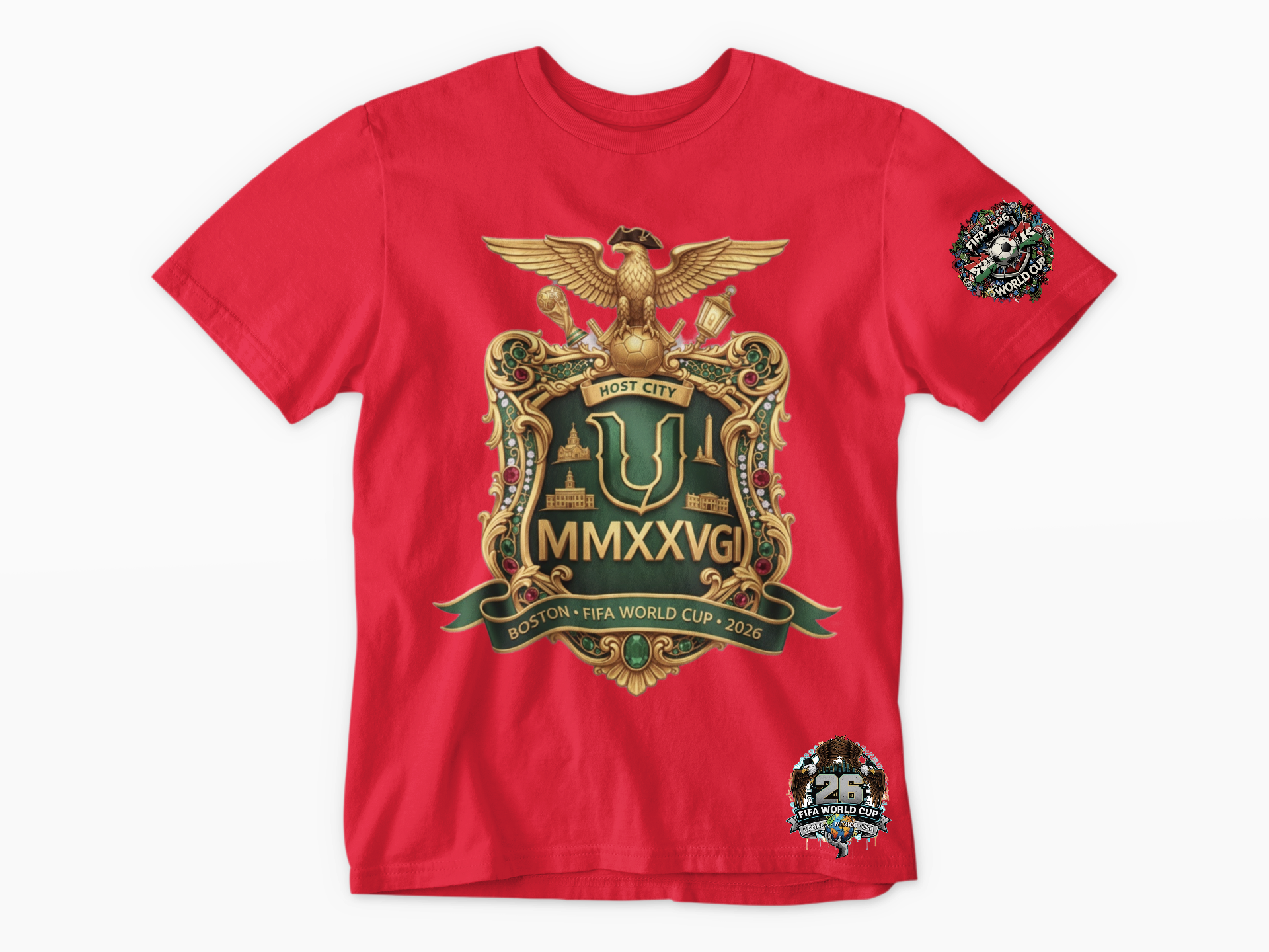 FIFA 2026 Boston Host City Short Sleeve Tee