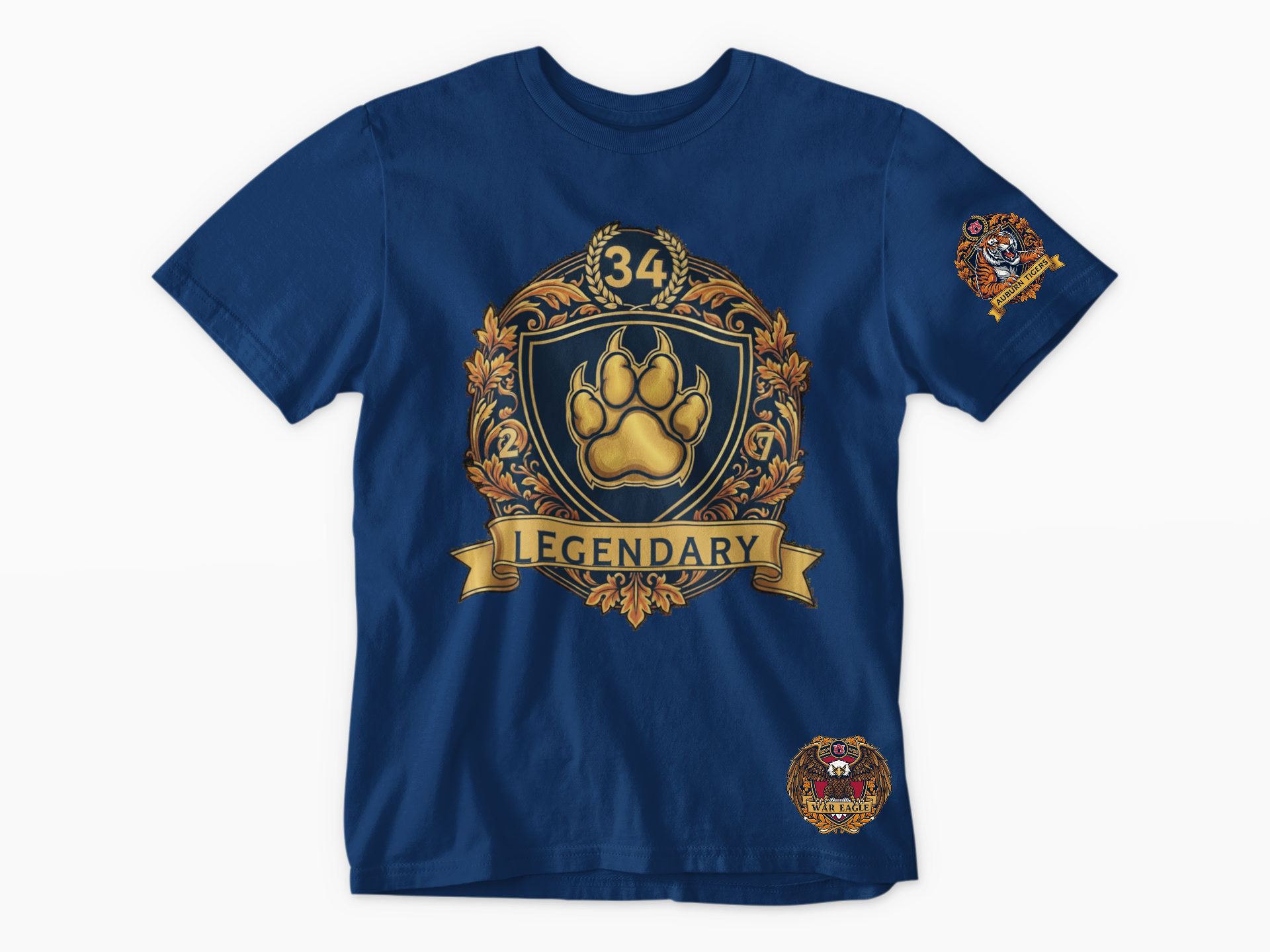 Auburn Legendary Short Sleeve Tshirt