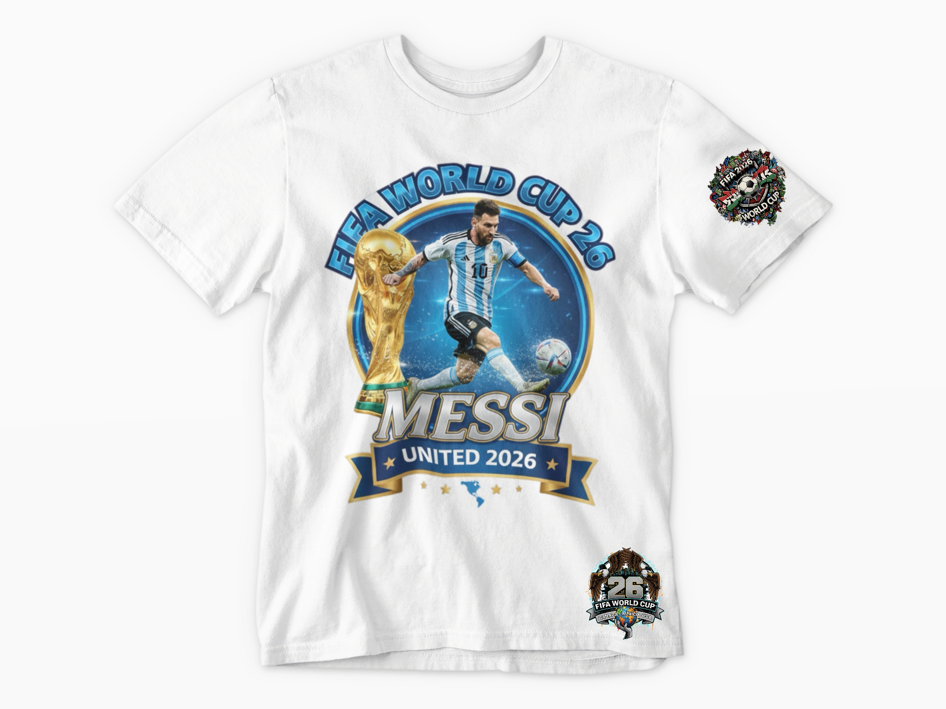 FIFA 2026 Messi United Short Sleeve Tee