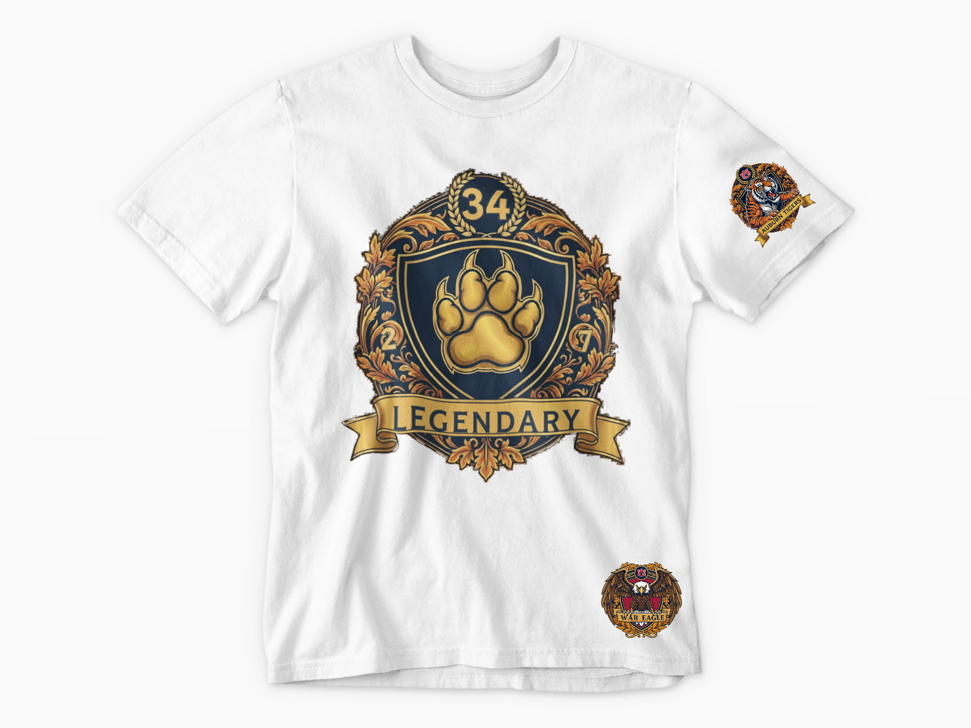 Auburn Legendary Short Sleeve Tshirt