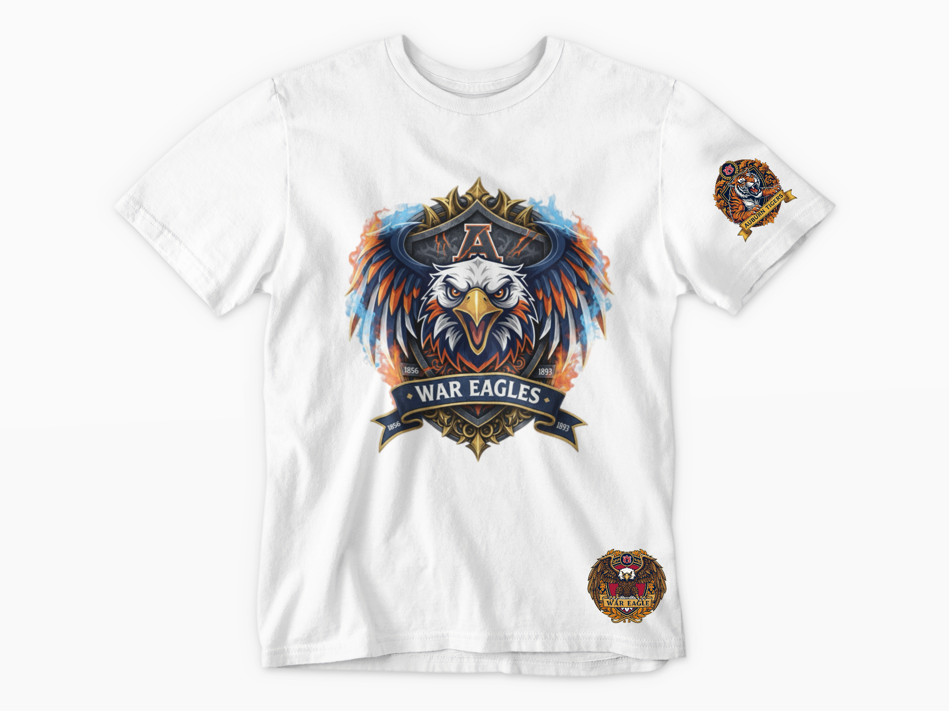Auburn War Eagles Short Sleeve Tshirt