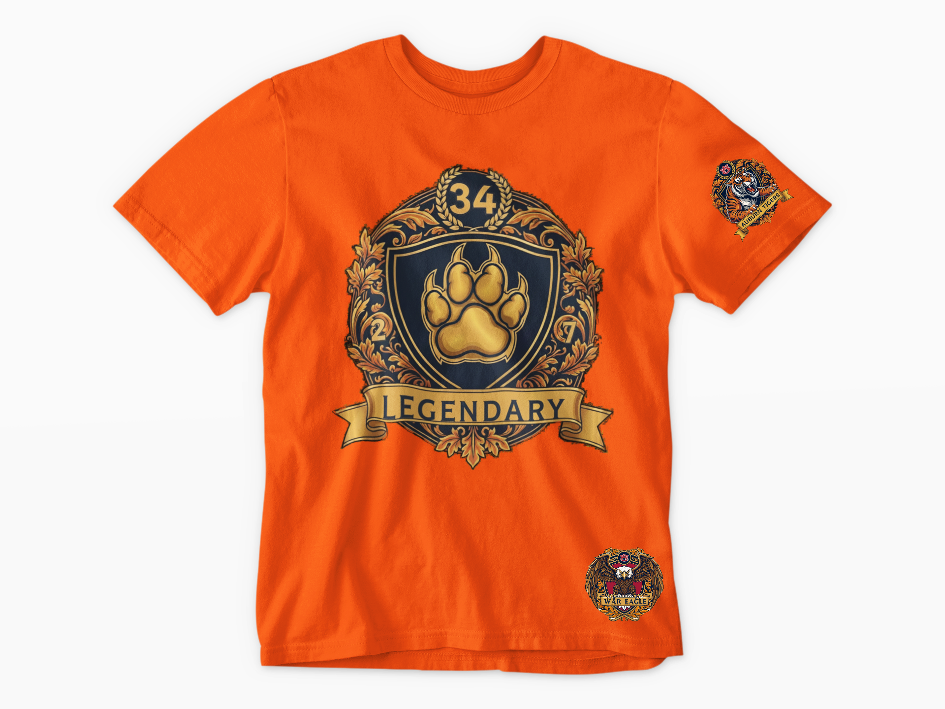 Auburn Legendary Short Sleeve Tshirt