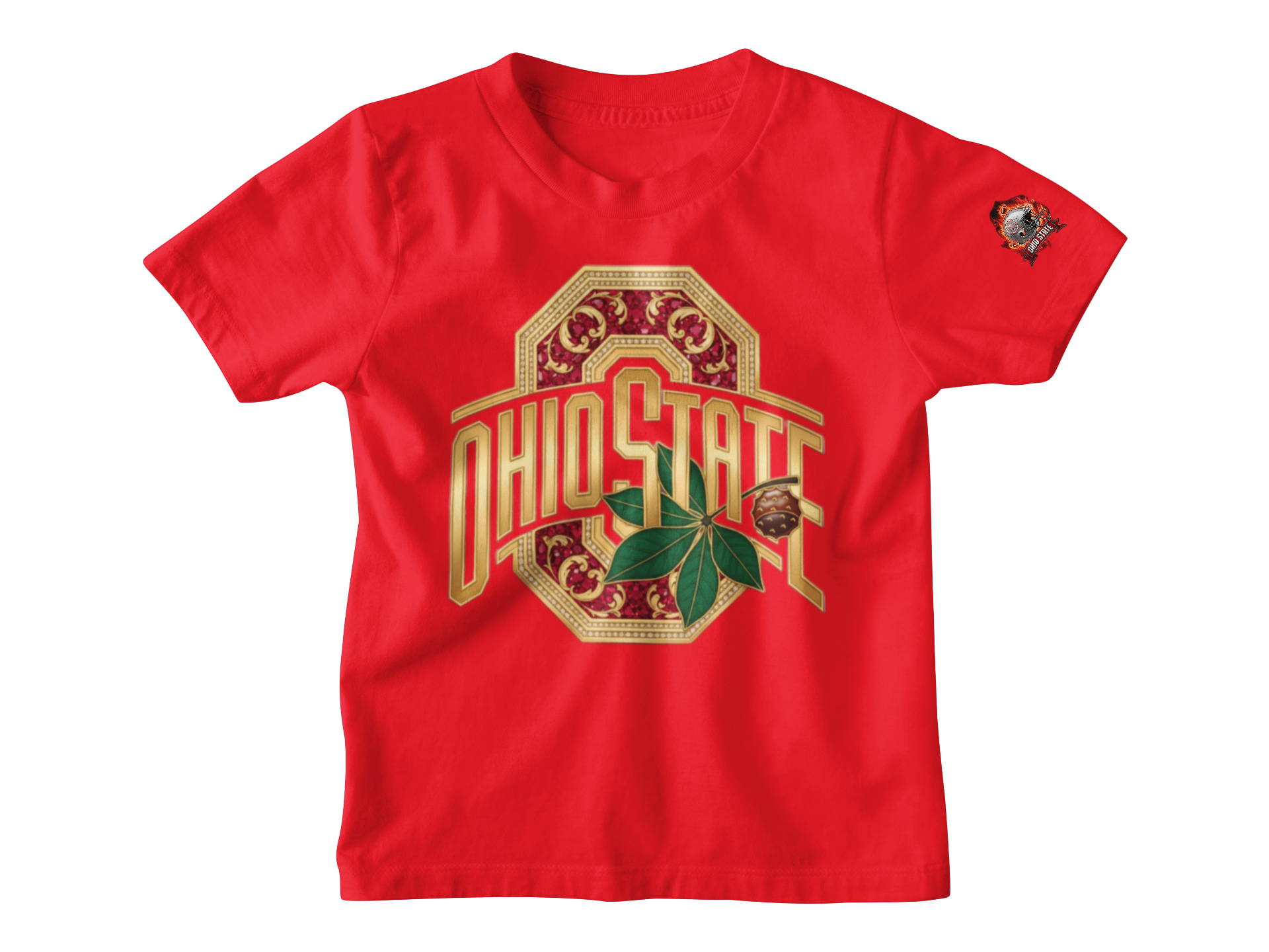 Ohio State Buckeye Pride Sleeve Tshirt