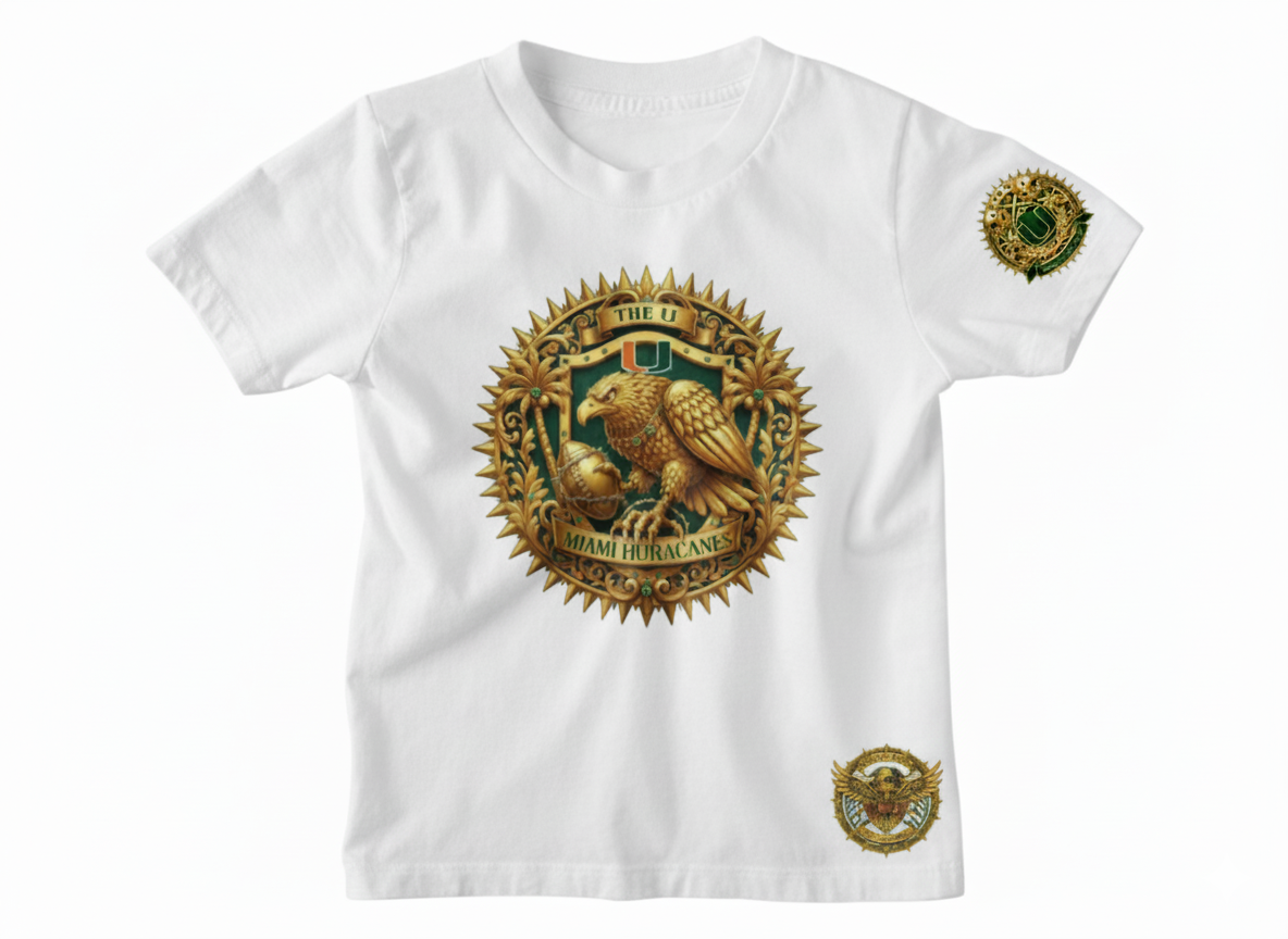 Hurancanes White Golden Hour Tee