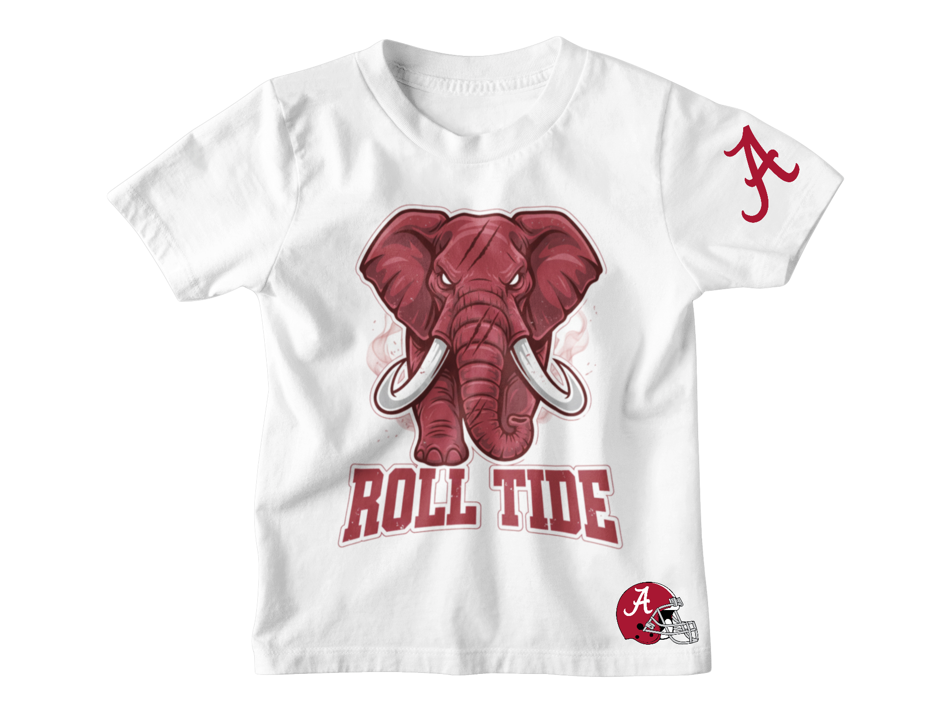 Alabama Elephant Pride Short Sleeve Tshirt