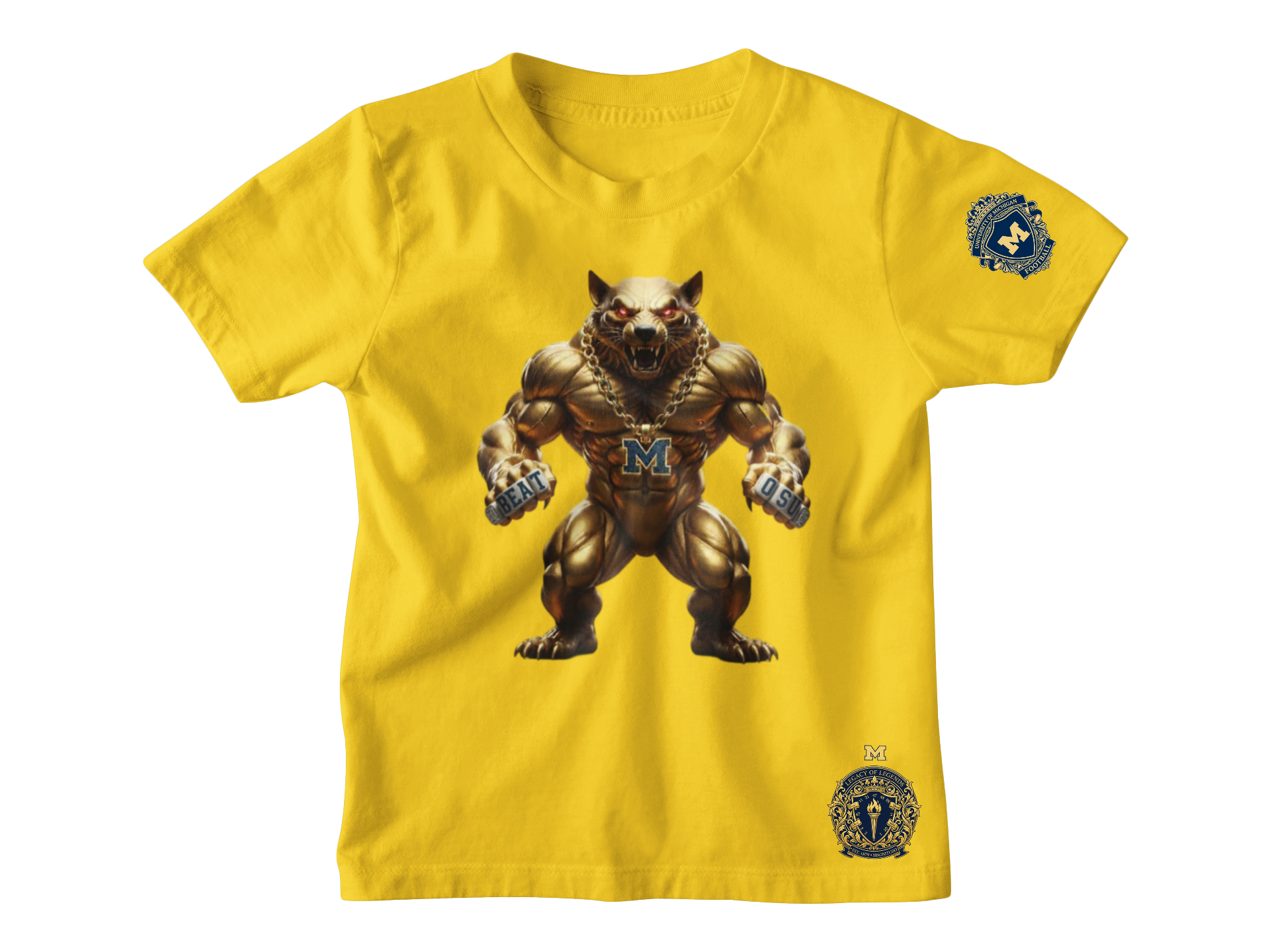 Michigan “Wolverine” Short Sleeve Tshirt