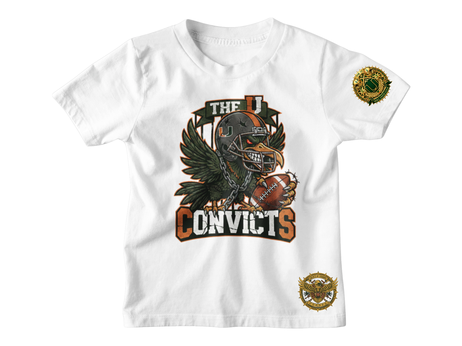 Miami Hurricanes “Convicts” Short Sleeve Tshirt
