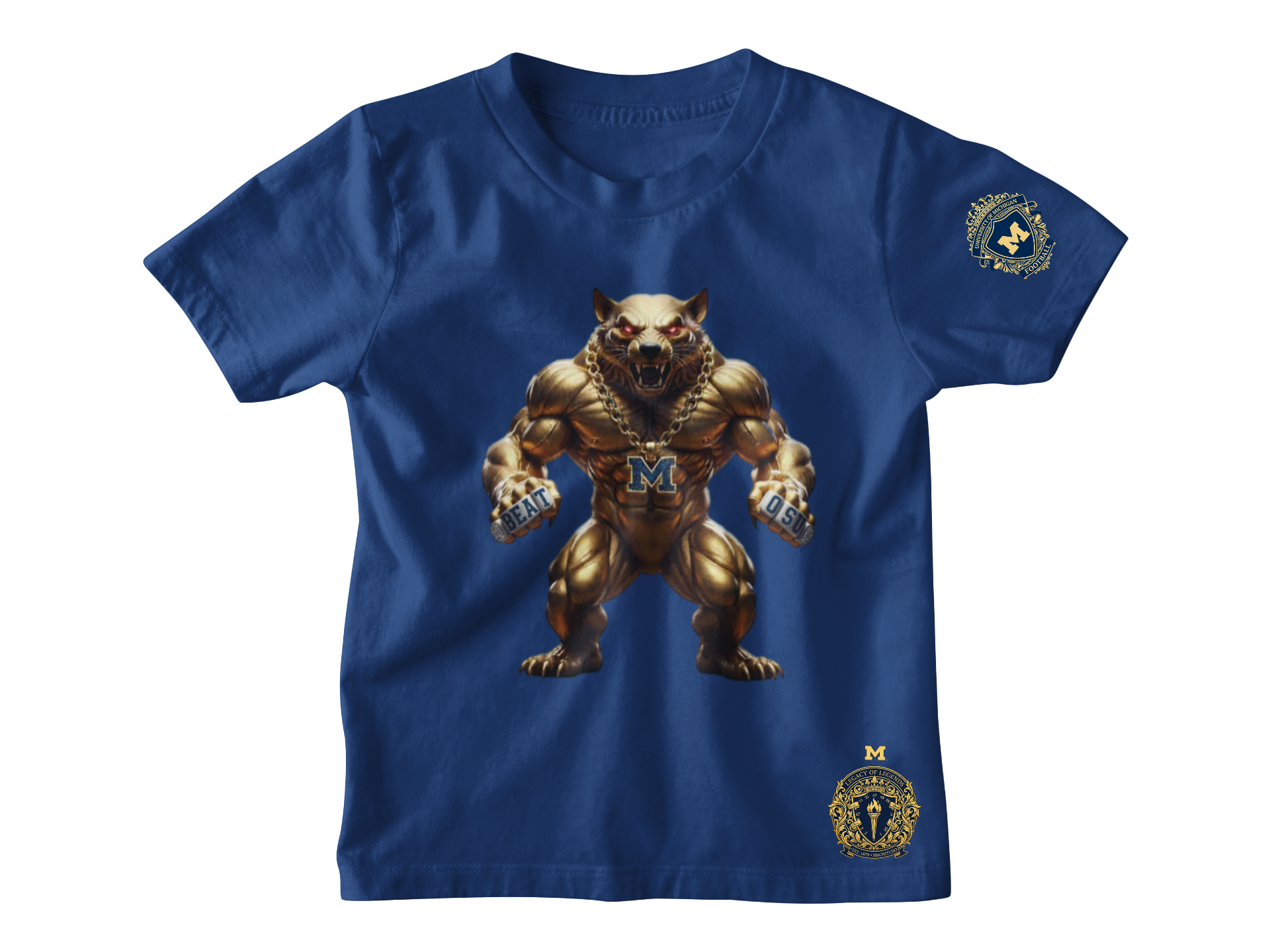 Michigan “Wolverine” Short Sleeve Tshirt