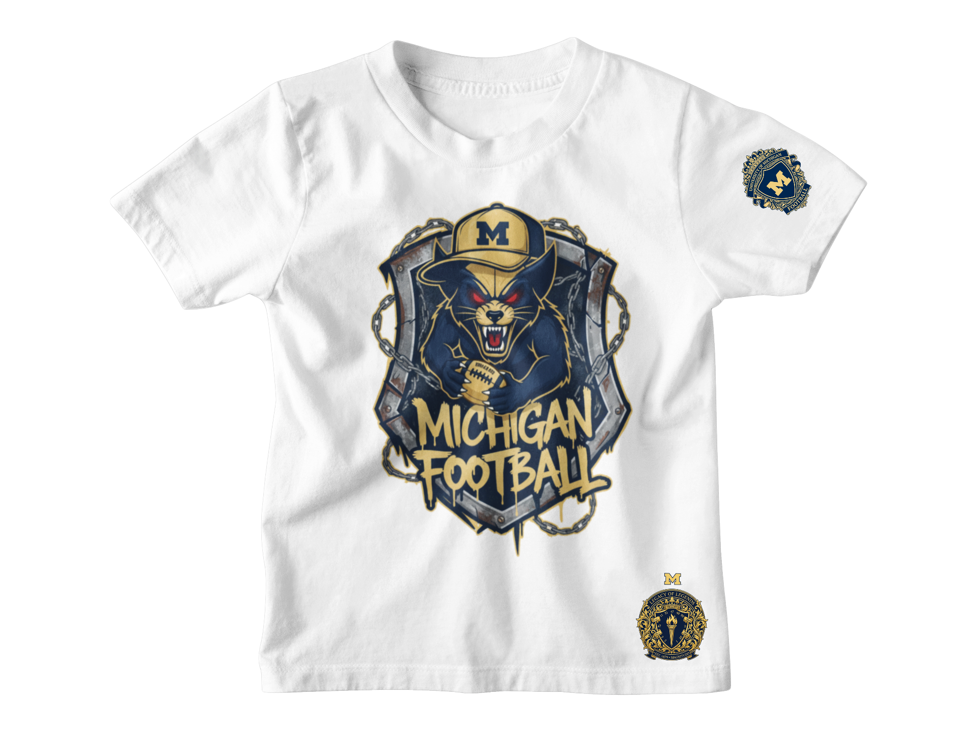 Michigan Football Short Sleeve Tshirt