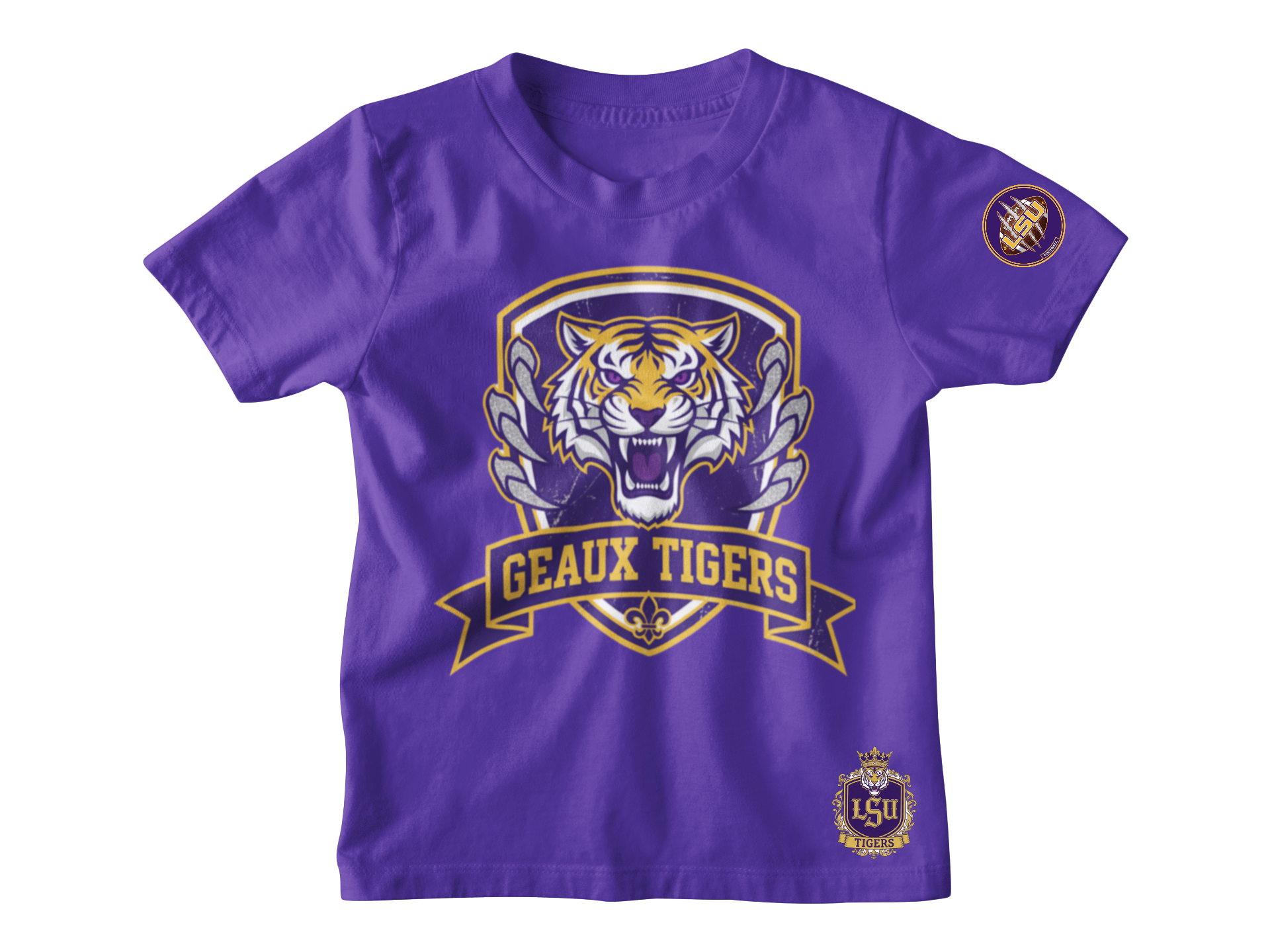 LSU Geaux Tigers Short Sleeve Tshirt