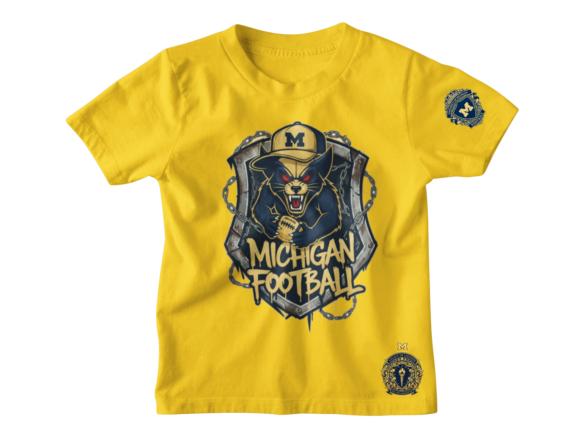 Michigan Football Short Sleeve Tshirt