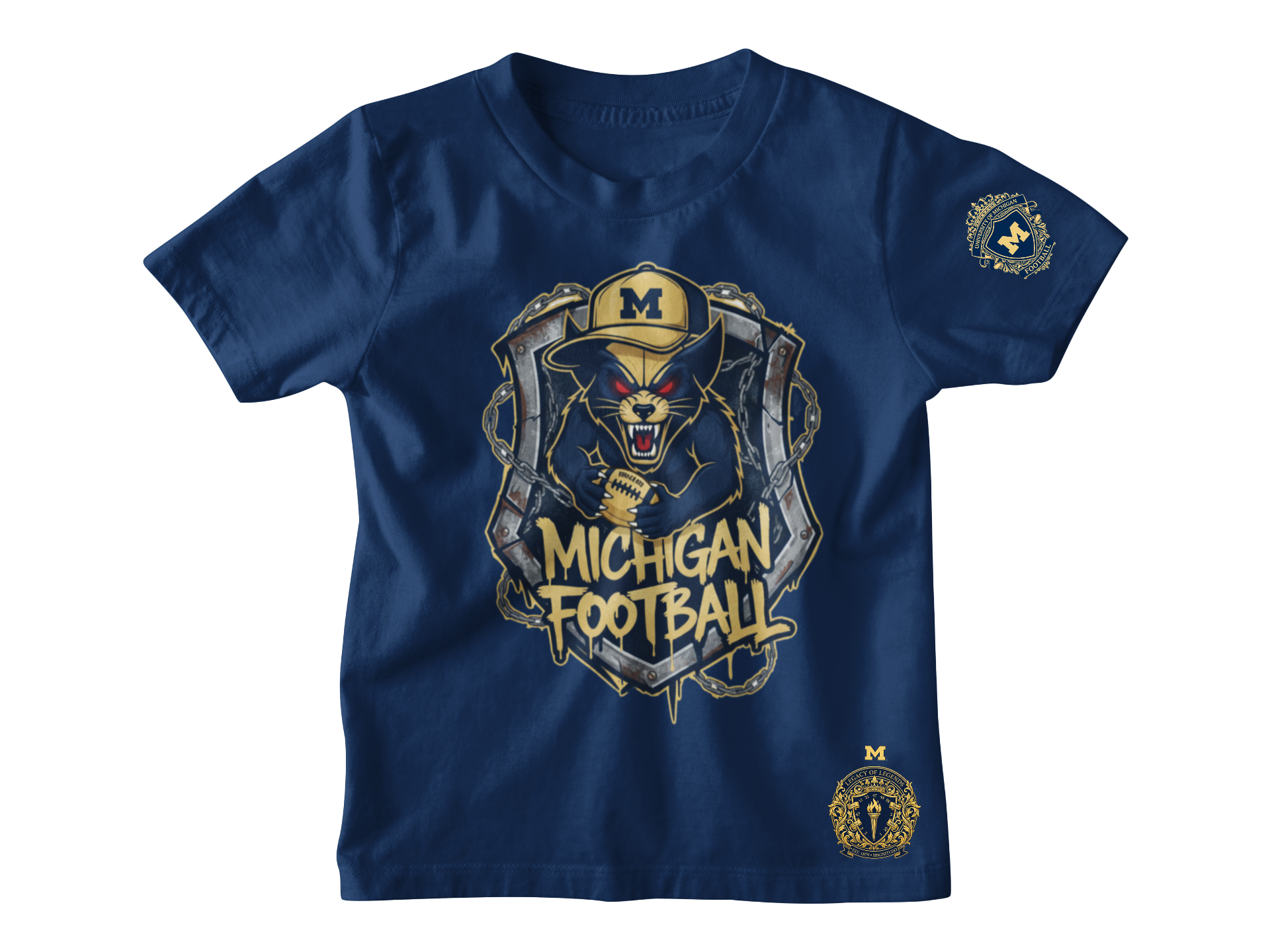 Michigan Football Short Sleeve Tshirt