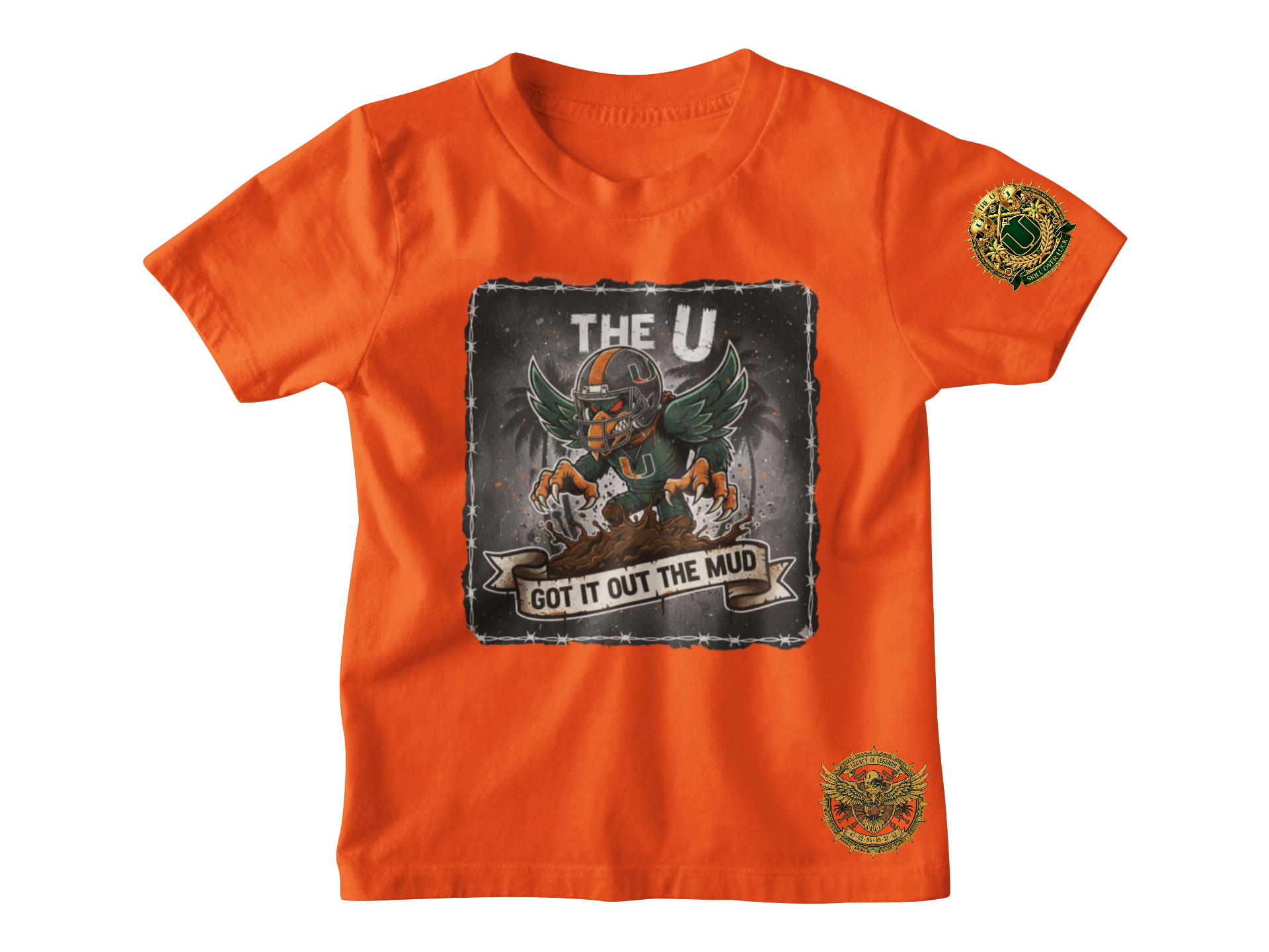 Miami Hurricanes “Out The Mud” Short Sleeve Tshirt