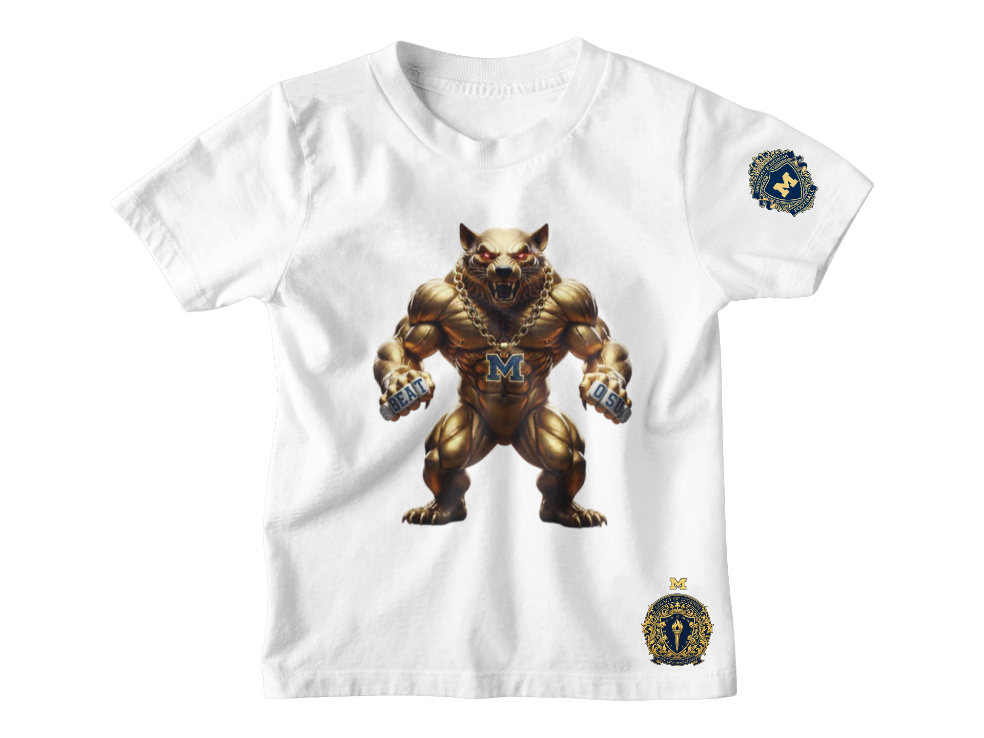 Michigan “Wolverine” Short Sleeve Tshirt