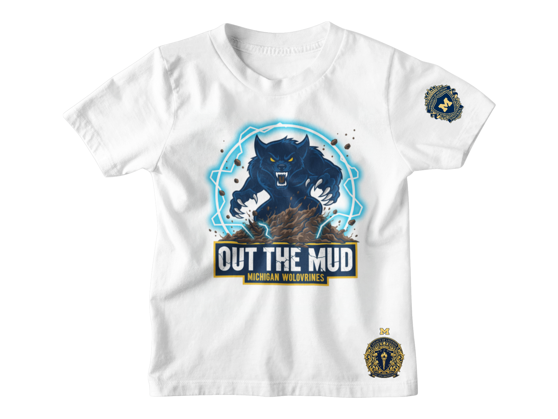 Michigan “Wolverine Rising” Short Sleeve Tshirt