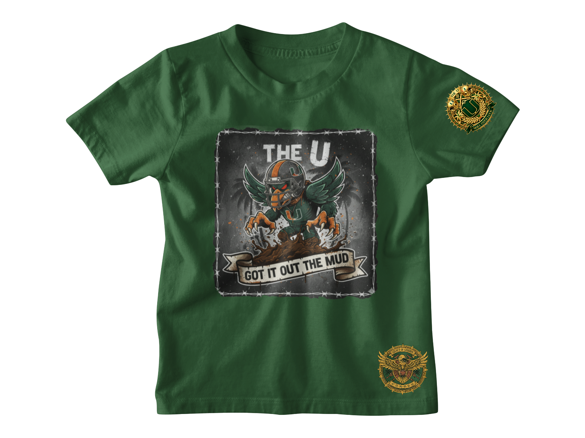 Miami Hurricanes “Out The Mud” Short Sleeve Tshirt