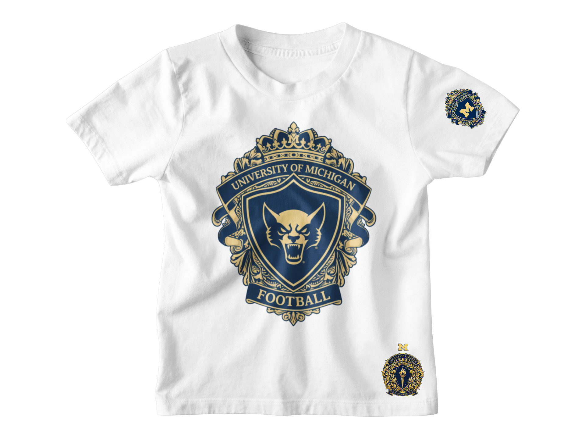 Michigan Crest Short Sleeve Tshirt