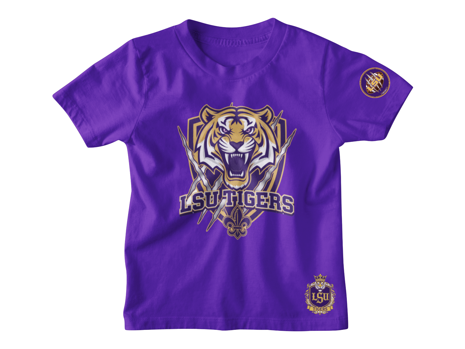 LSU Tigers Pride Short Sleeve Tshirt